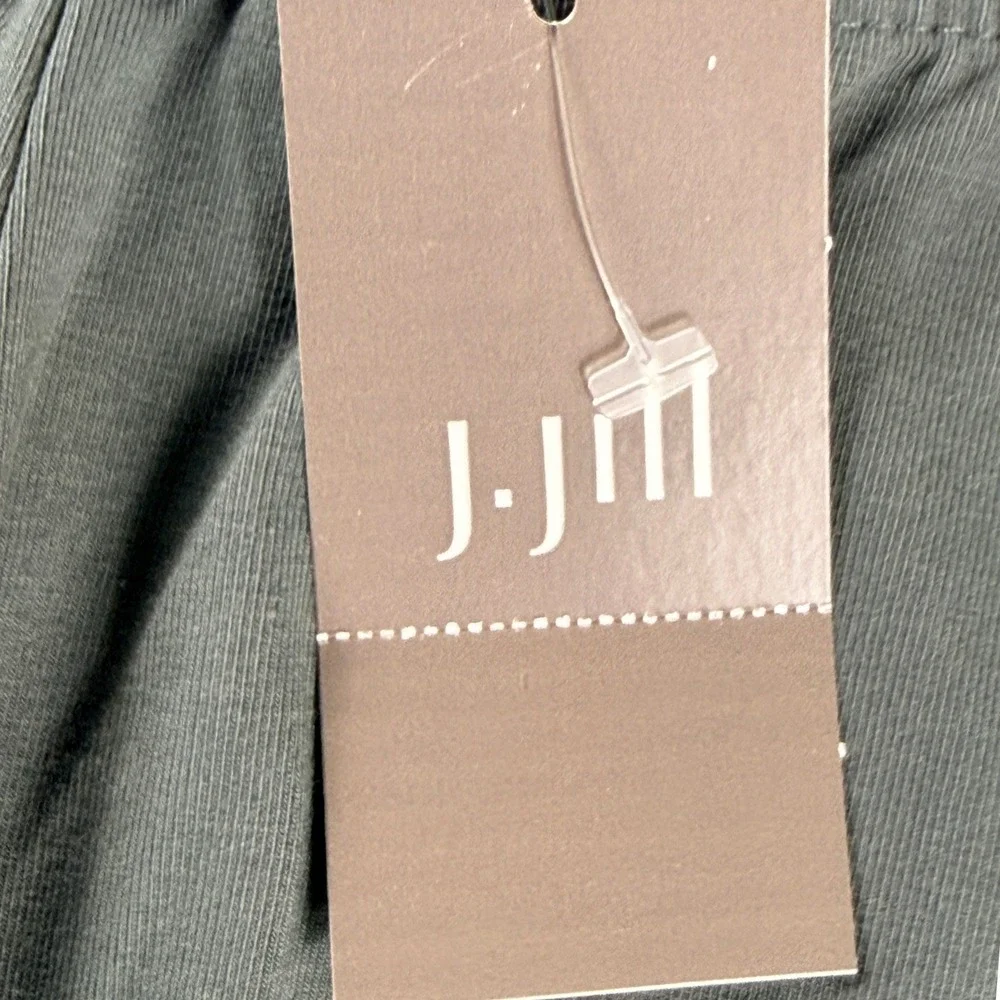 J. Jill Grey Onyx Pima Cotton Blend Ankle Leggings Womens Medium 701637 NWT - Picture 6 of 9